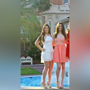 White Max & Cleo mini dress